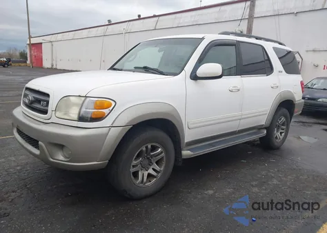 2004 Toyota Sequoia Sr5 V8 из США, поврежденный, VIN 5TDBT44A44S229181